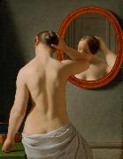 Christoffer Wilhelm Eckersberg Nude (Morning Toilette) (mk09) Sweden oil painting reproduction